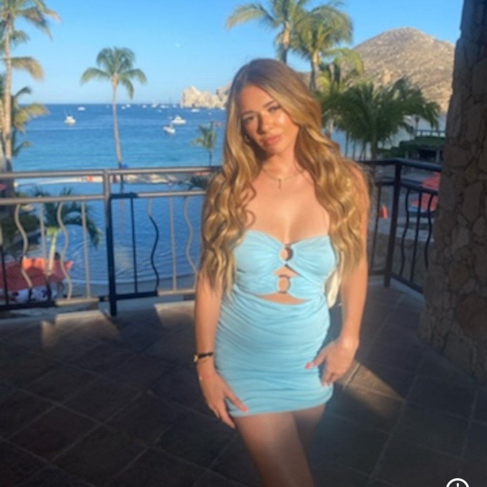 Blue Tube Dress